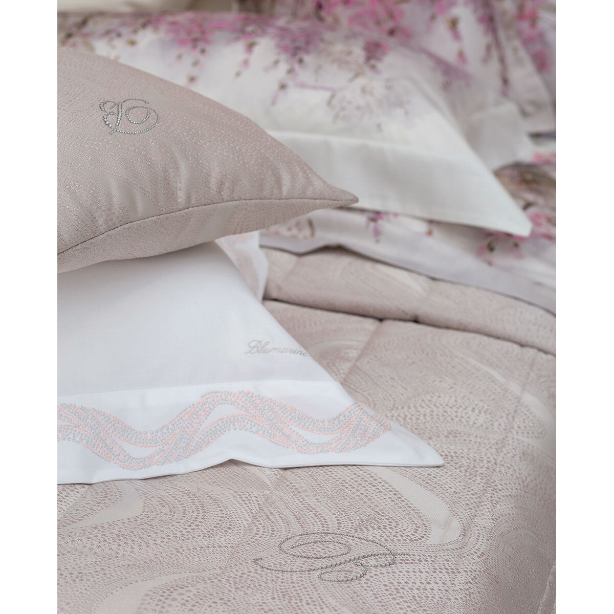 Bed linen set with duvet cover Crystelle Blumarine