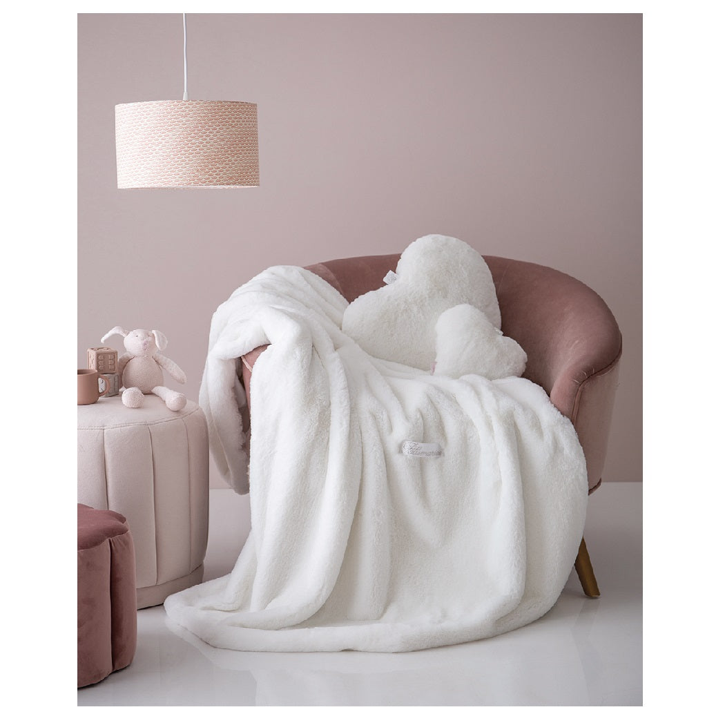 Baby crib blanket Blanca Blumarine