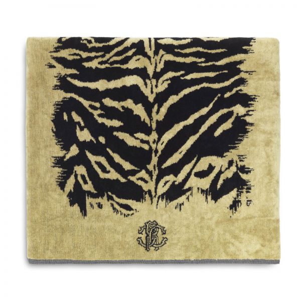 Bath towel Painted Tiger Roberto Cavalli
