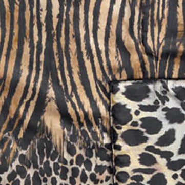 Plaid African Zebra Roberto Cavalli (silk)