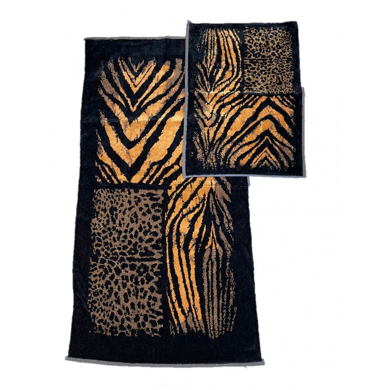 Towel set 2 pcs. African Zebra Roberto Cavalli