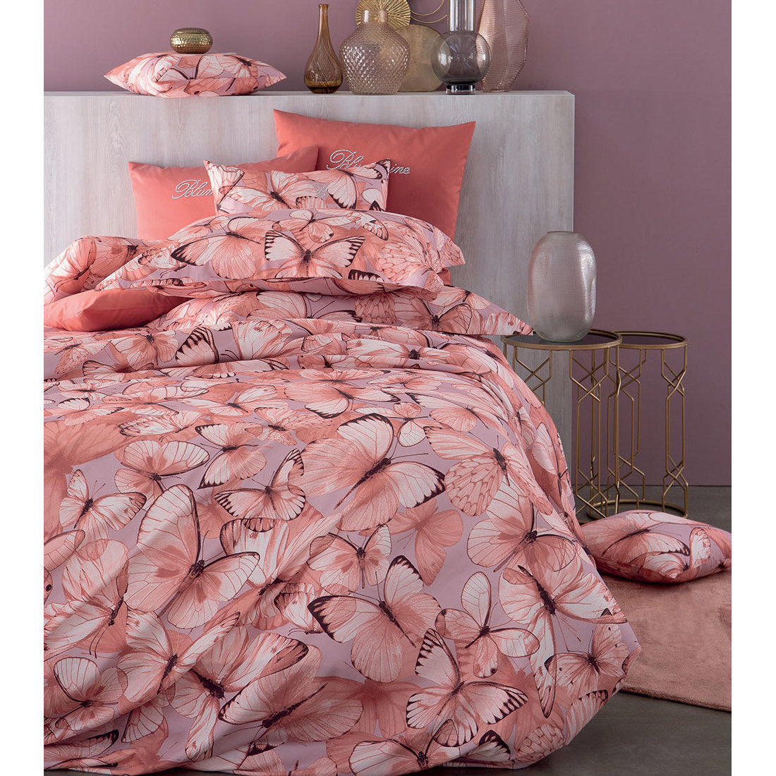 Double bedding set with duvet cover Occhi Blu Blumarine
