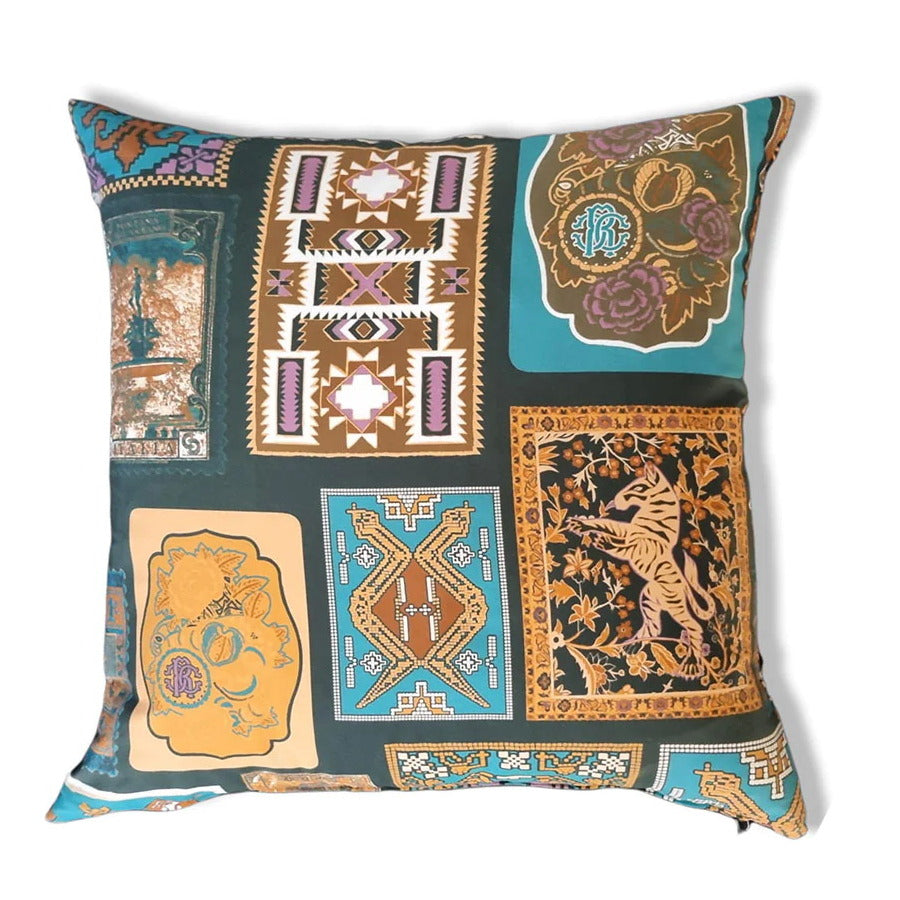 Decorative pillow Camel Stamps Roberto Cavalli
