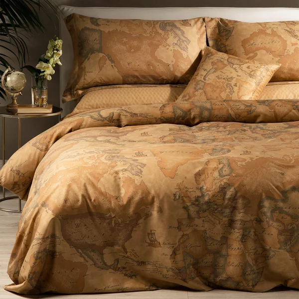 Double bedding set with duvet cover Geo Classic