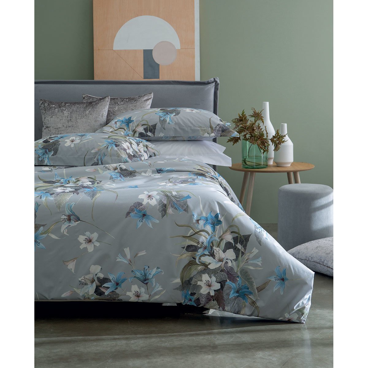 Double bedding set with duvet cover Lilium