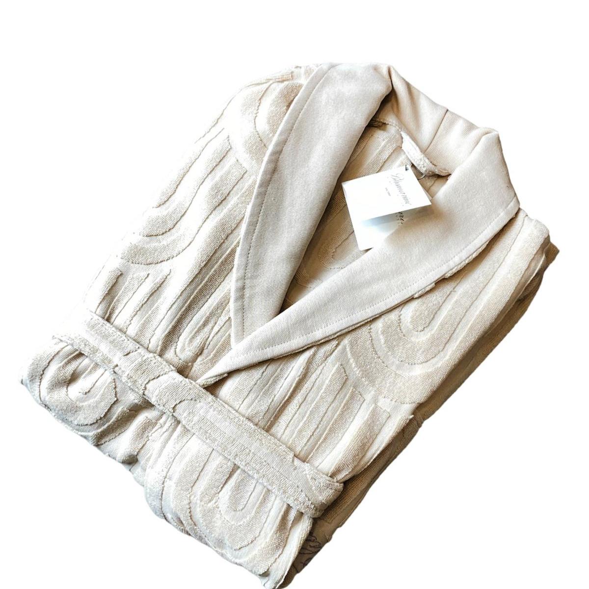 Bathrobe with shawl collar Monogram Blumarine