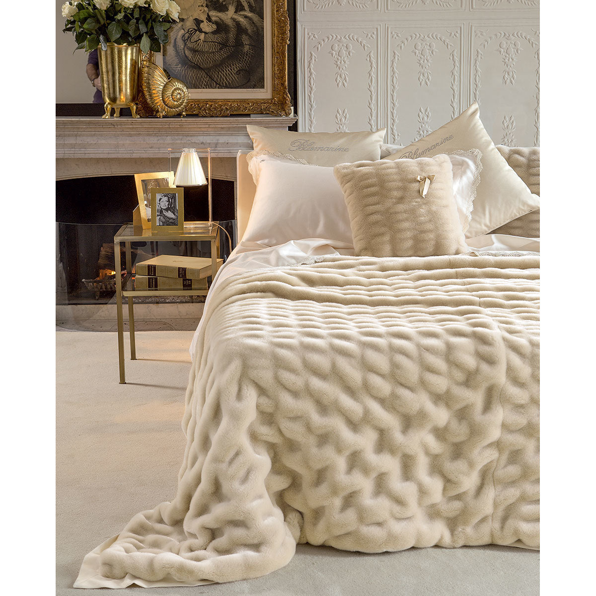 Bedspread for double bed Chamonix Blumarine