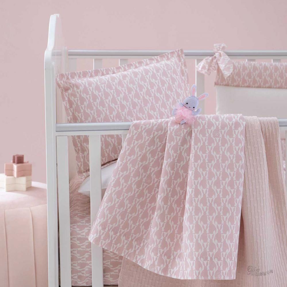 Cover for cradle and stroller Bianconiglio Blumarine