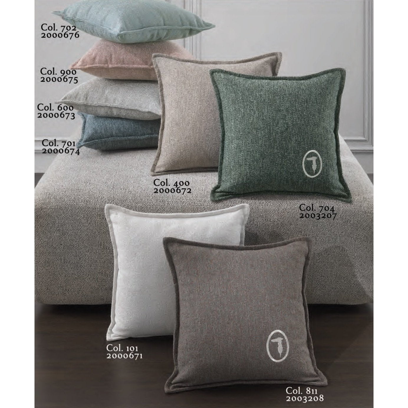 Decorative pillow Grains Trussardi