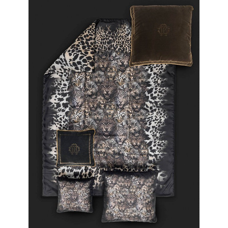 Cojín decorativo Wild Jaguar Roberto Cavalli (seda)