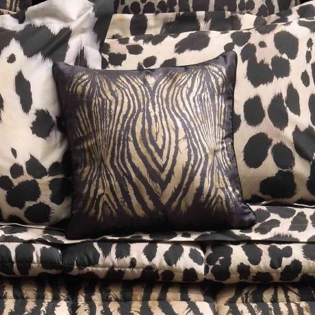 Cojín decorativo African Zebra Roberto Cavalli (seda)