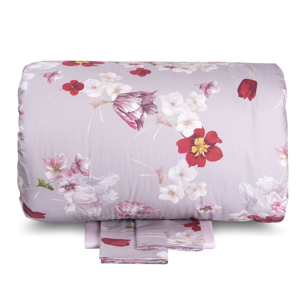 Double bedding set with duvet cover Tulipani