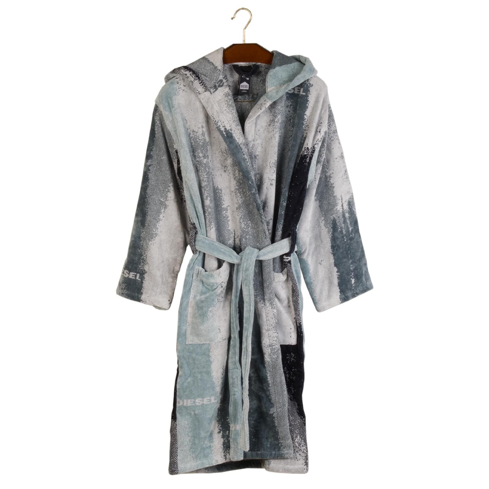 Bathrobe with a hood Washed Color Diesel