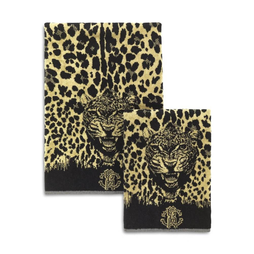 Towel set 2 pcs. Wild Jaguar Roberto Cavalli